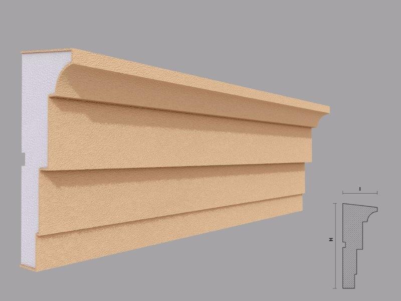 brau decorativ fatada