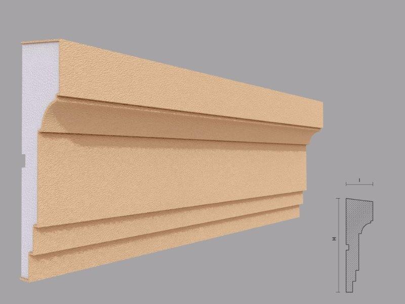 brau decorativ fatada