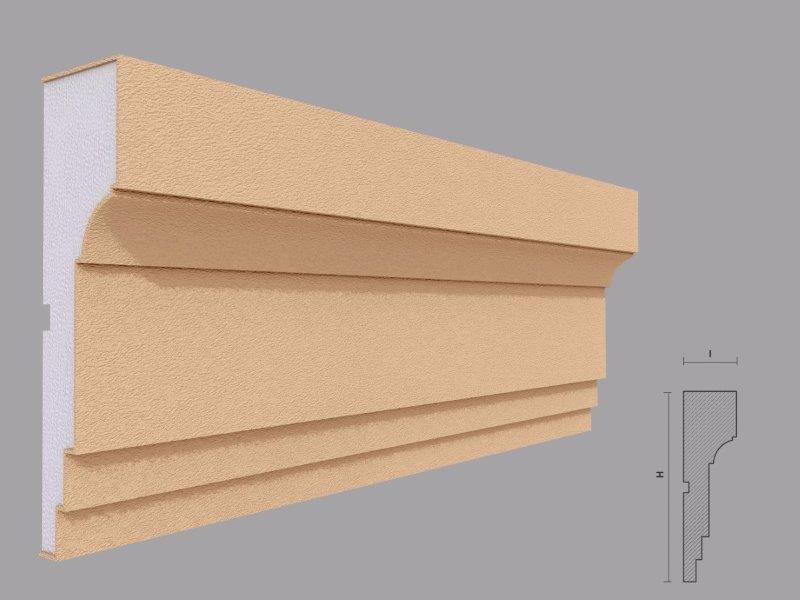 brau decorativ fatada