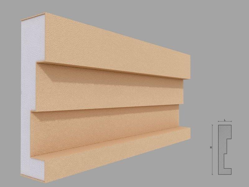 brau decorativ fatada