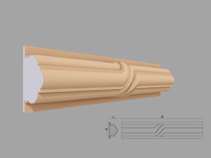 brau decorativ fatada