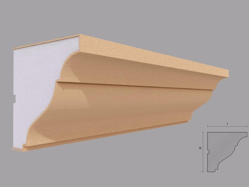 cornisa decorativa fatada