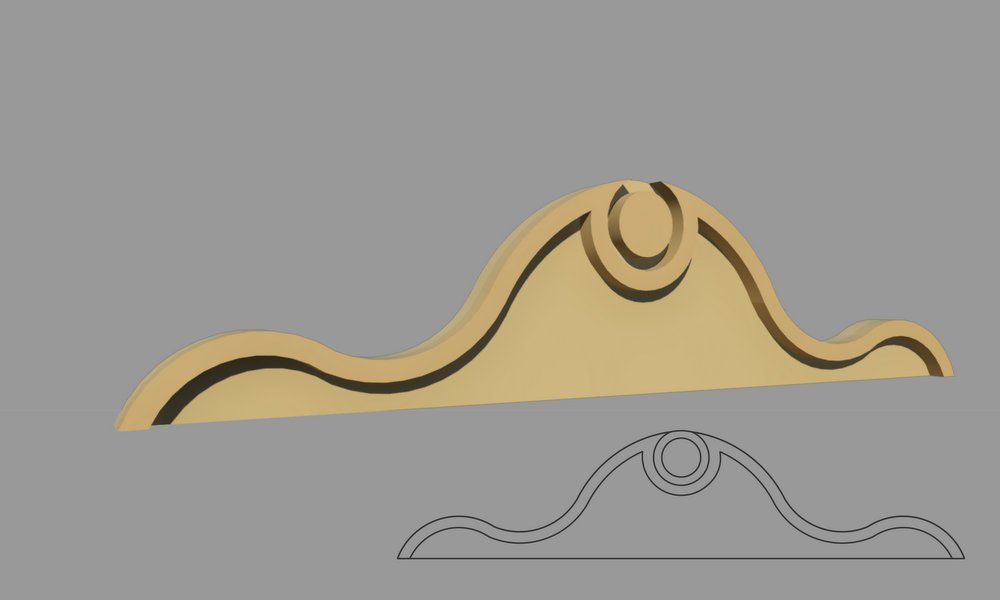 frontoane decorative